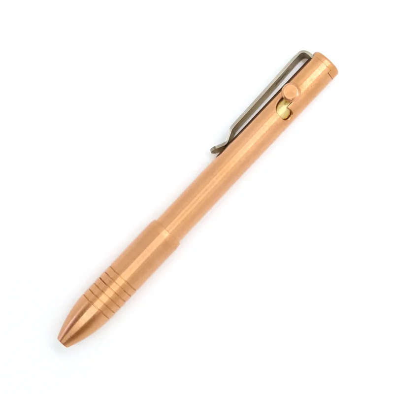 Big Idea Design Slim Bolt Action Pen - Copper - Gearboss Canada